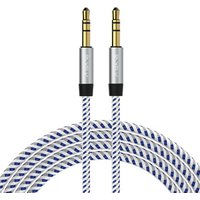 Free Shipping 3.5MM Male to Male RAXFLY Audio Cable Car Speaker Headphone & Phone MP3 Gold Plated 1M Audio Cable