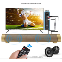 Hot Cheap Wired and Wireless Portable Bluetooth Speaker Small TV Sound Bar for Home,Outdoor, Travel