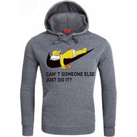 Long Sleeve Hoodie JUST DO IT Print