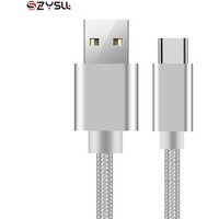 2019 Fast Charge Nylon Braided Type-C USB 3.1 USB-C 3.0 Mini Charger Type C Data Aluminum Alloy USB Cable For Samsung