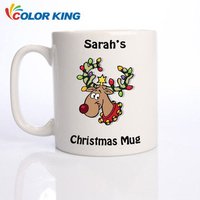 Wholesale custom logo sublimation plain white cheap ceramic mug with 11oz