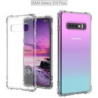 High Quality Shockproof 1.5mm Ultra Thick Transparent Phone Case For Samsung Galaxy S10 Plus Case Clear Soft TPU
