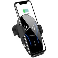10W Fast Charging Infrared Induction Car Mount Wireless Charger For Smart Phone All QI Enabled Phones