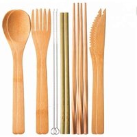 New 2018 Trending Products Bamboo Disposable Knife Kitchen Utensils Cutlery