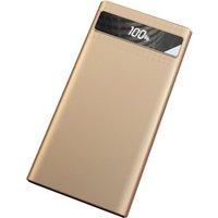 Metal power bank 13000mah, mobile power supply, portable usb battery power bank