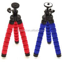 2019 Universal Mini Flexible Sponge Octopus Tripod With Portable And Adjustable Tripod Support Stand Holder for Go pro Camera