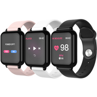 2019 New Sales B57 Smart Bracelet Heart Rate Blood Pressure Sleep Step Monitor Running Waterproof for Android IOS sport watch