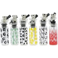 Mini Creative Bottle Water Pipe Portable Tobacco Shisha Glass Hookah