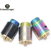 E-bossvape Blizz RDA Vape Atomizer 24mm Dual Heating Core With Intake Air Regulation E-cigarette RDA Tank Factory Manufacturer