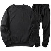 Casual Sports Sweatshirt Tracksuit Bottoms Set
