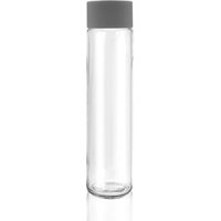 Voss Style Glass Water Bottle PP Cap