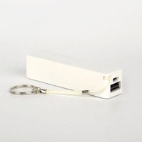 Good price custom logo Portable perfume usb power bank 1200mah with Keychain