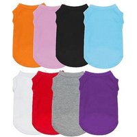 Pet Summer Tank Top T Shirt Dogs Cats