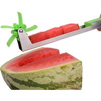 2019 Amazon Hotting Summer Stainless steel Watermelon Slicer , watermelon cuber cutter fruit slicer