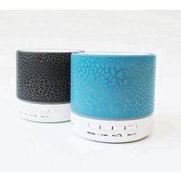 Best Quality LED portable mini wireless smart speaker handsfree support Mic, TF card and AUX