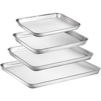 Non Toxic Stainless Steel Baking Sheet Set