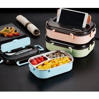 Dropshipping Food Packaging Lunch Box Container Kids Bento Box Stainless Steel Containers Wholesale For School Picnic