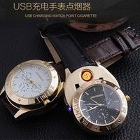 Creative USB Watch Tungsten Cigarette Lighter