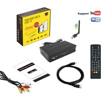 ISDB-T FTA set top box for Peru, Bolivia,support USB WIFI dongle
