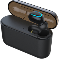 Waterproof IPX 5 Bluetooth 5.0 Mini Wireless Stereo Earphones With Charging Box Single Earbud HBQ-Q32