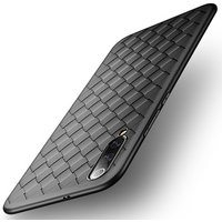 2019 promotion gift phone cover,anti gravity print leather woven phone case for MI