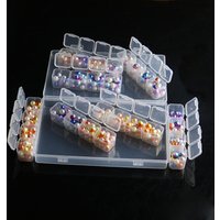 28 Slots Adjustable Plastic Storage Box Storage Boxes Box For Jewelry Diamond Embroidery Craft Bead Pill Storage Tool Case