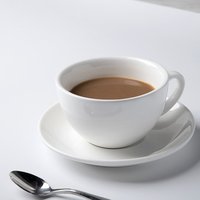 Manufacturer Wholesale Restaurant Hotel Crockery Tea Cup Set Saucer, Factory Good Price Cafe Porcelain Ceramic Coffee Cup Set~