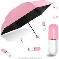 Capsule Mini Pocket Umbrella Clear Men's Umbrella Windproof Folding