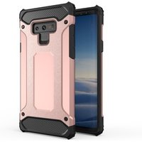 A002 Armor Phone Case Cover For Samsung A10 5G M40 M30 Shockproof 2 in 1 Plastic Hard For Samsung Galaxy Note 9 10 PC Phone Case