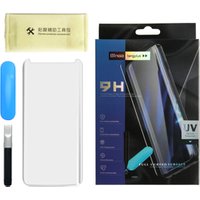 UV glue NANO tempered glass for huawei P30 tempered glass UV LED light screen protector