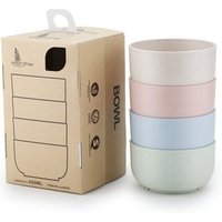 Food Safe Eco Friendly Healthy Europe Standard High Quality Plastic Wheat Straw Bowl for Rice,Soup, Popcorn, Fruit, Salad