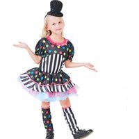 Clown Circus Fancy Dress Costume