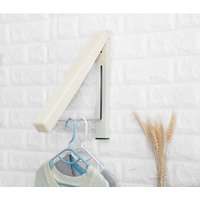 Folding Retractable Triangle Clothes Drying Rack