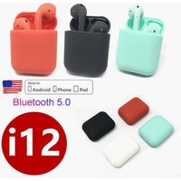 i12 TWS Touch control Mini Wireless Bluetooth 5.0 earphones headset pk i10 i11 tws for IOS Smart Phone xiaomi
