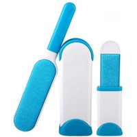 Pet Hair Removal brush (Lint Remover Brush with Self-Cleaning Base,Double-Sided Pet Hair Remover Brush) ready in stock
