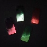 Luminous Quicksand Liquid Phone Case for iPhone Xs Transparent TPU Liquid Case For iPhone Xs Glow in the Dark Case