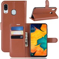 For Samsung Galaxy A20 Case 6.4 Inch Wallet PU Leather Flip Cover Phone Case For Samsung A20 A 20 SM-A205F/DS A205F A205FN A205