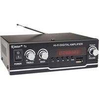Kinter T2 AC90-240V/DC12V new model sound amplifiers audio home stereo amplifier power with single cycle/MP3/USB/TF/BT/FM