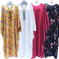 Floral Rayon Cotton Abaya Kaftan