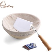 Bread Banneton Proofing Basket & Sourdough Starter Kit