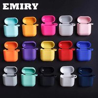 Factory Directly Sale For Airpods Earphones OEM Candy Color Soft Silicon Case for Apple Airpods