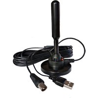 DVB-T2 HD digital TV indoor antenna amplifier active antenna magnetic with the Ground wave signal USB digital antenna for hdtv