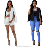 Special Sleeve White Formal Coat