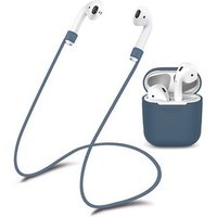 Amazon FBA For Apple Air pod Case TPU Headphone Case Bag box With Anti-lost Rope