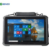 All in one industrial android rugged tablet pc Windows 10 Computer with 4g Wifi RFID reader 2d barcode scanner and fingerprint