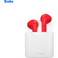 free sample i7s tws Earbuds, Cheapest BT 5.0 TWS Wireless Headsets Stereo In-Ear Earphones With Charging Box for ios and Android