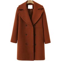 Long Woollen Overcoat Suit