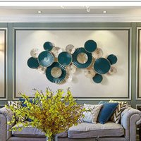 Handmade Metal Stacked Wall Art Decoration