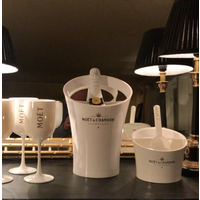 Moët & Chandon Acrylic White Champagne Ice Bucket