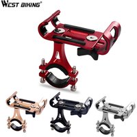 WEST BIKING 3.5-6.5 inch Bicycle Universal Bike Mobile Phone Holder For Bike Phone Mount Bicycle Motorcycle Cell Phone Holders